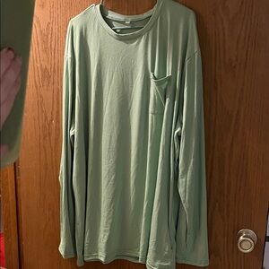 😻PLUS SIZE BEAUTY Elegant Sage Long Sleeve Top